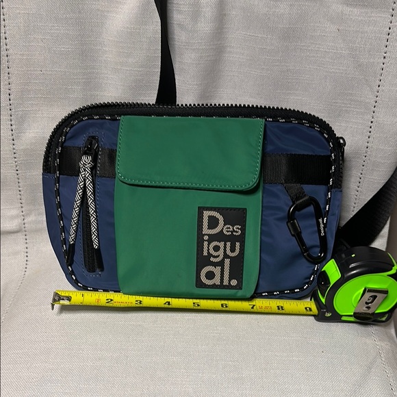 Desigual Convertible Black and Blue Bag - Picture 7 of 16